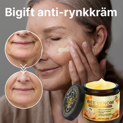 Bivgift Anti-Rynkkräm – Minskar synligt rynkor, celluliter och slapp hud på bara 7 dagar